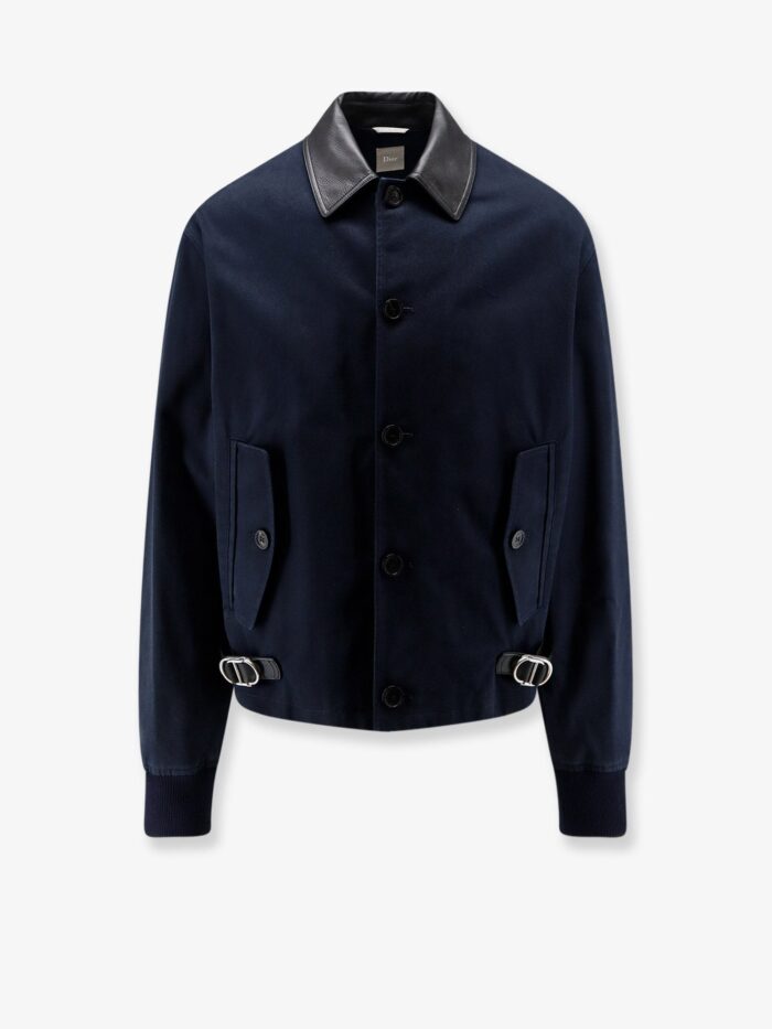 dior cotton jacket with cd details Dior Cotton Jacket With CD Details