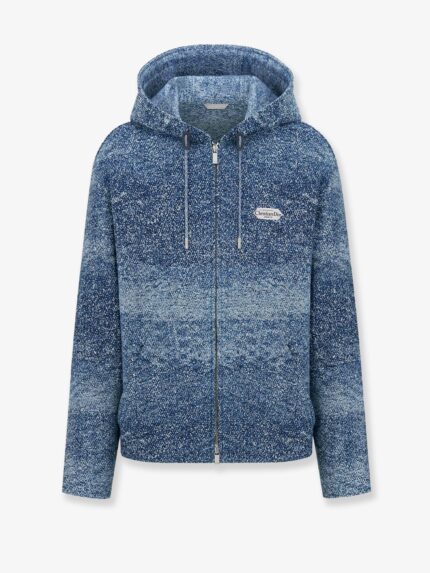 Dior Cotton Jacket With Lettering Logo Label