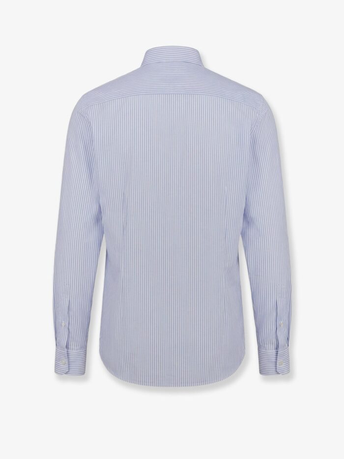 Dior Cotton Shirt With Striped Motif