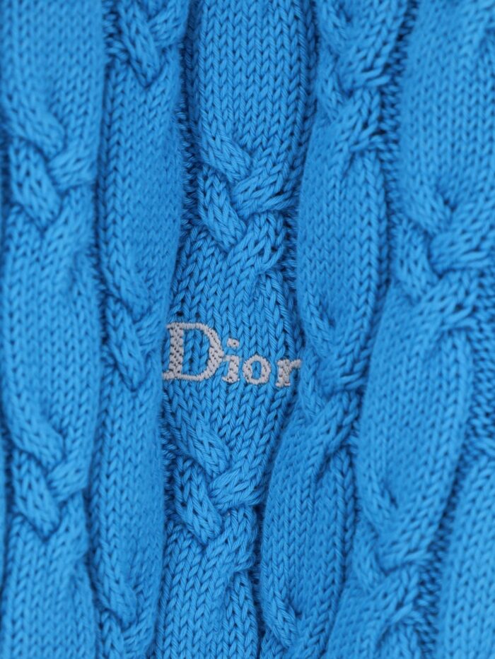 Dior Cotton Sweater With Braided Processing
