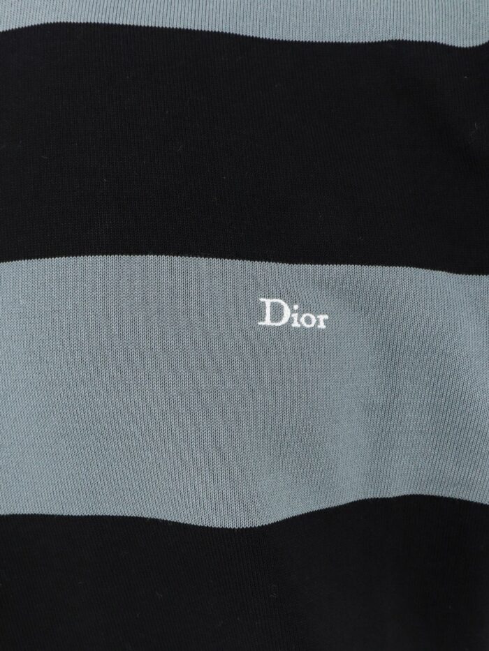 Dior Cotton Sweater With Logo Embroidery