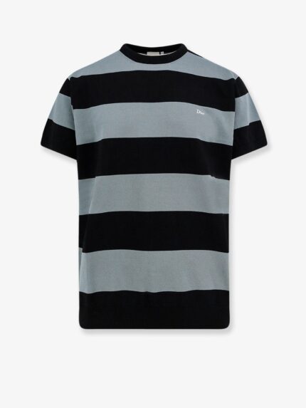 Dior Cotton Sweater With Logo Embroidery