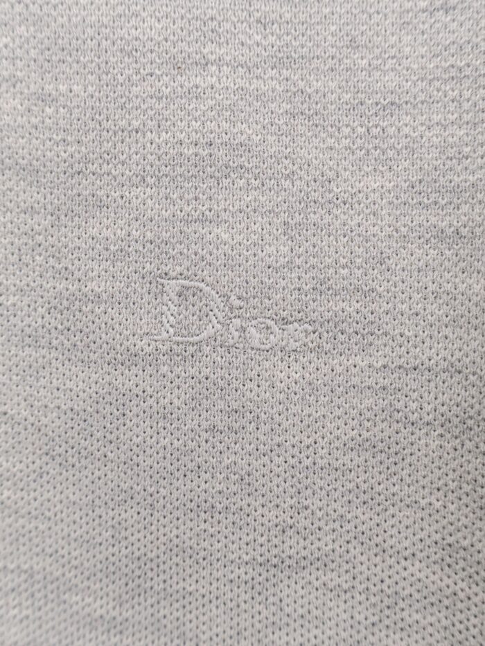 Dior Cotton Sweater With Logo Embroidery