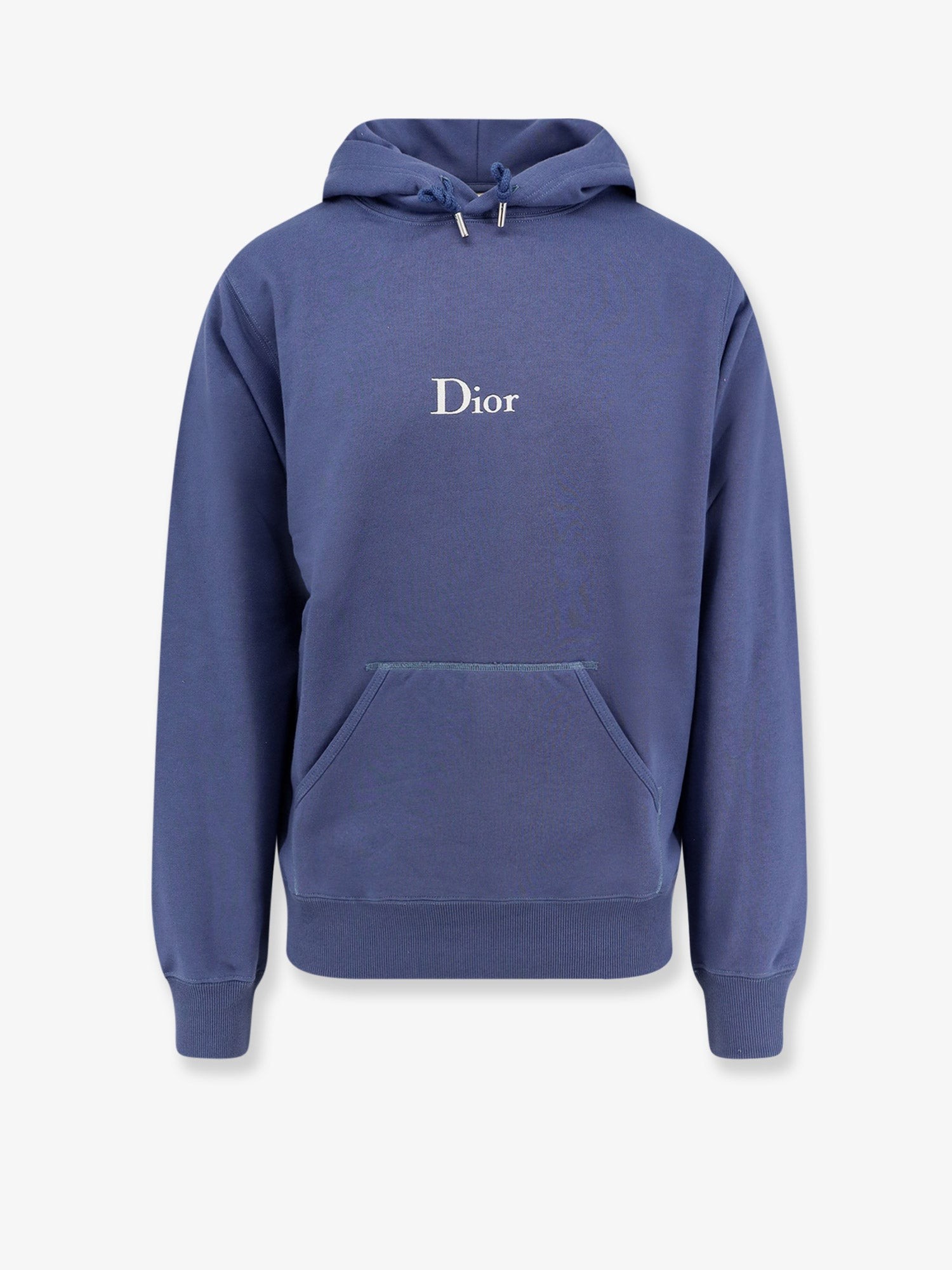 Dior Cotton Sweatshirt With Embroidered Lettering Logo