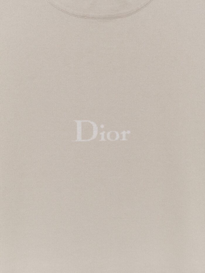 Dior Cotton T-shirt With Lettering Logo