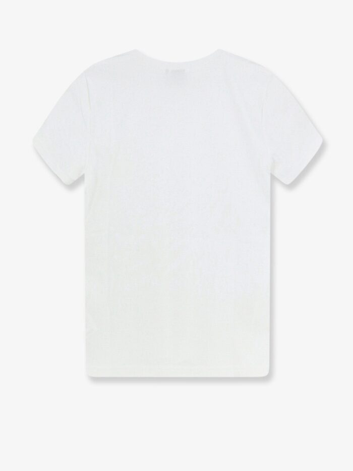 Dior Cotton T-shirt With Tone-on-tone Embroidered CD Logo
