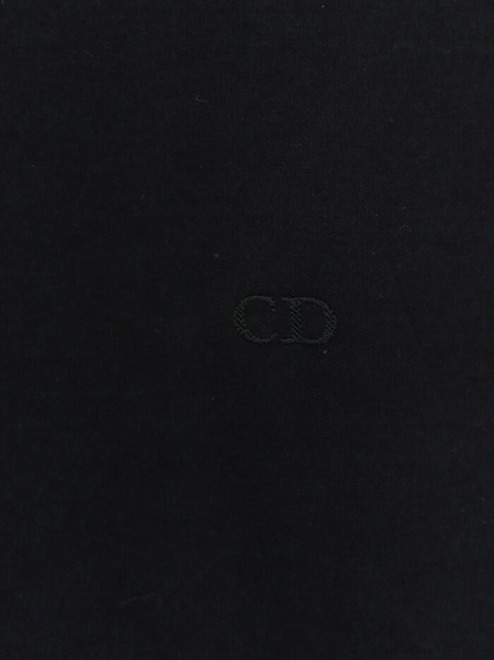 Dior Cotton T-shirt With Tone-on-tone Embroidered CD Logo