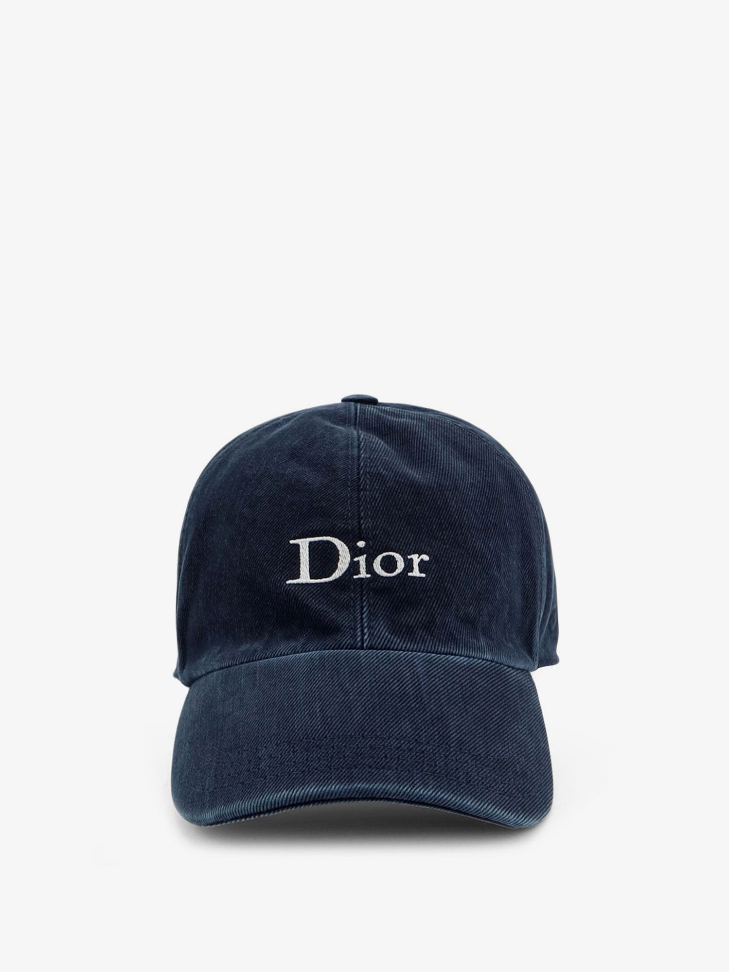 Dior Crafty Stonewashed Cotton Baseball Hat