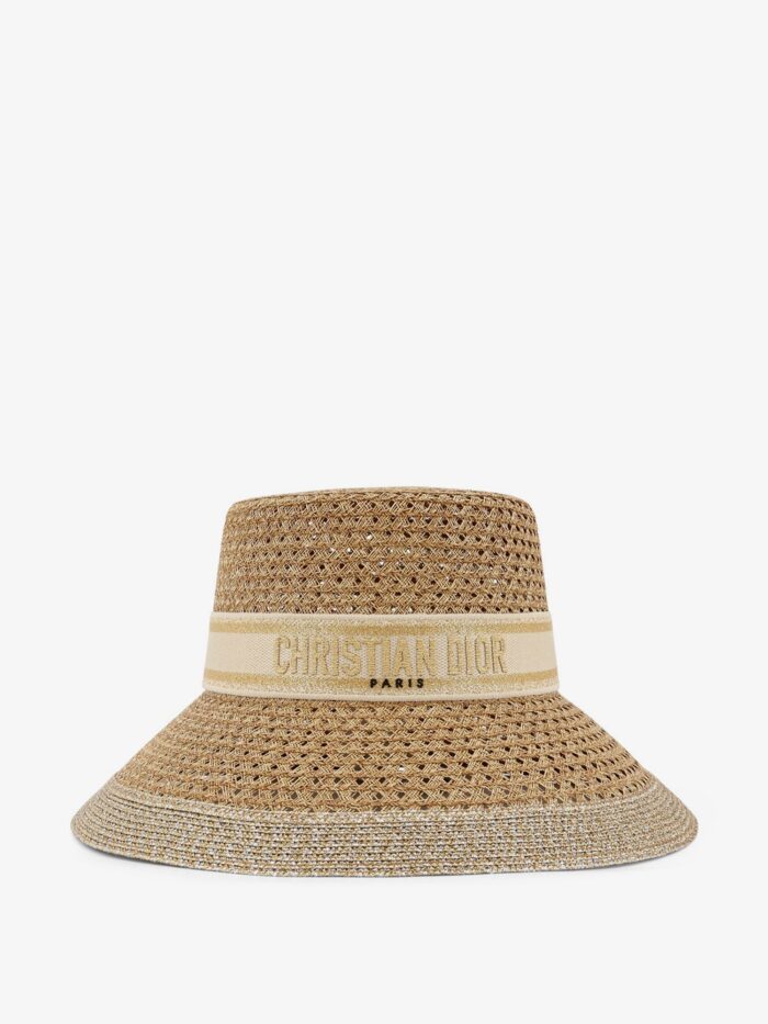 Dior D-Bobby Raffia Hat