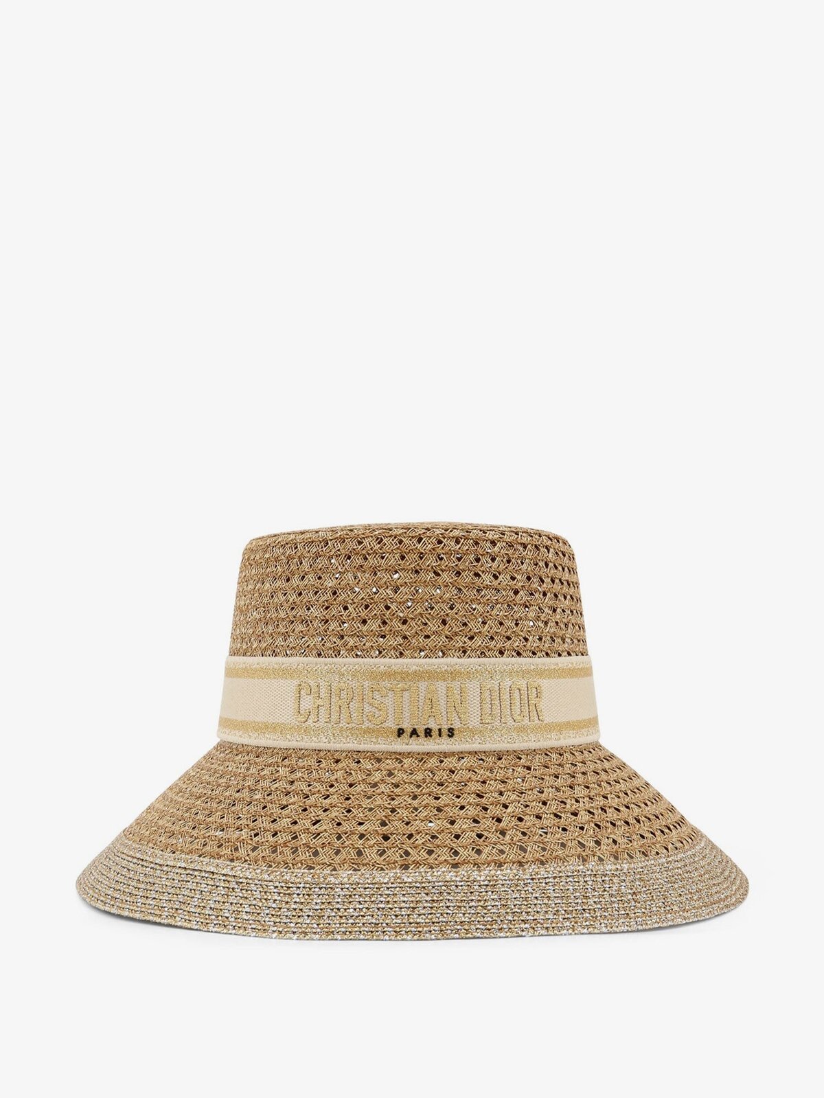 Dior D-Bobby Raffia Hat