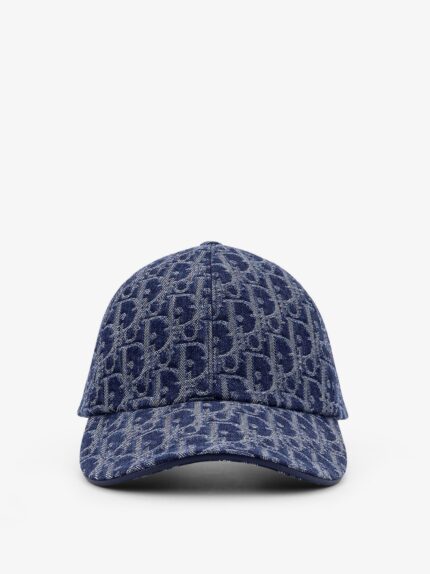 Dior D-player Denim Oblique Baseball Hat
