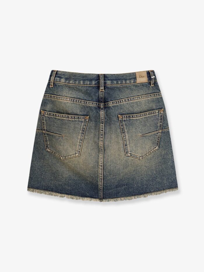 Dior Denim Mini Skirt