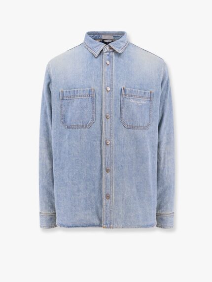 Dior Denim Shirt/jacket With Madras Lining