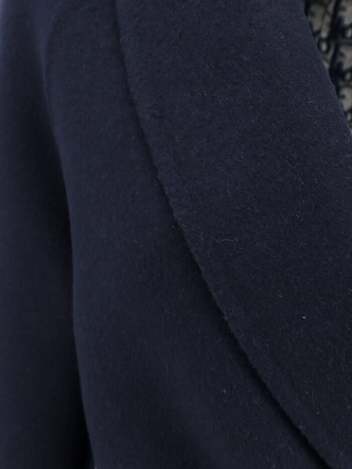 Dior Double-breasted Virgin Wool And Silk Caban