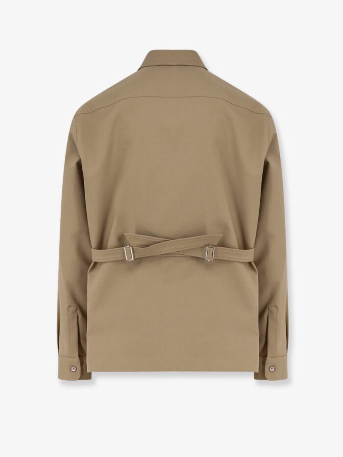 Dior Double-faced Cotton Blend Satin Saharan Shirt