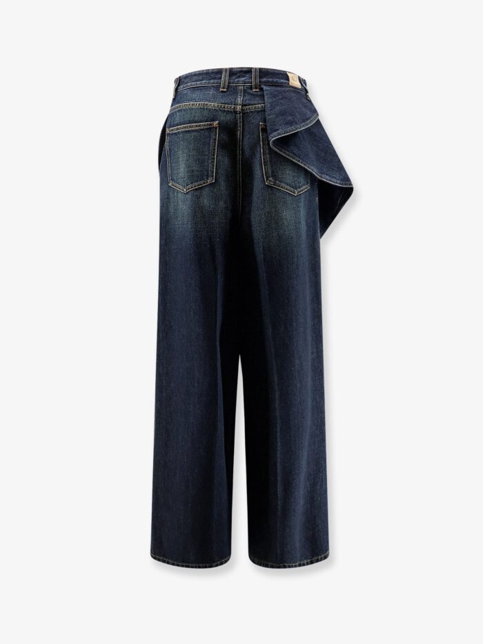 Dior Draped Flared Jeans