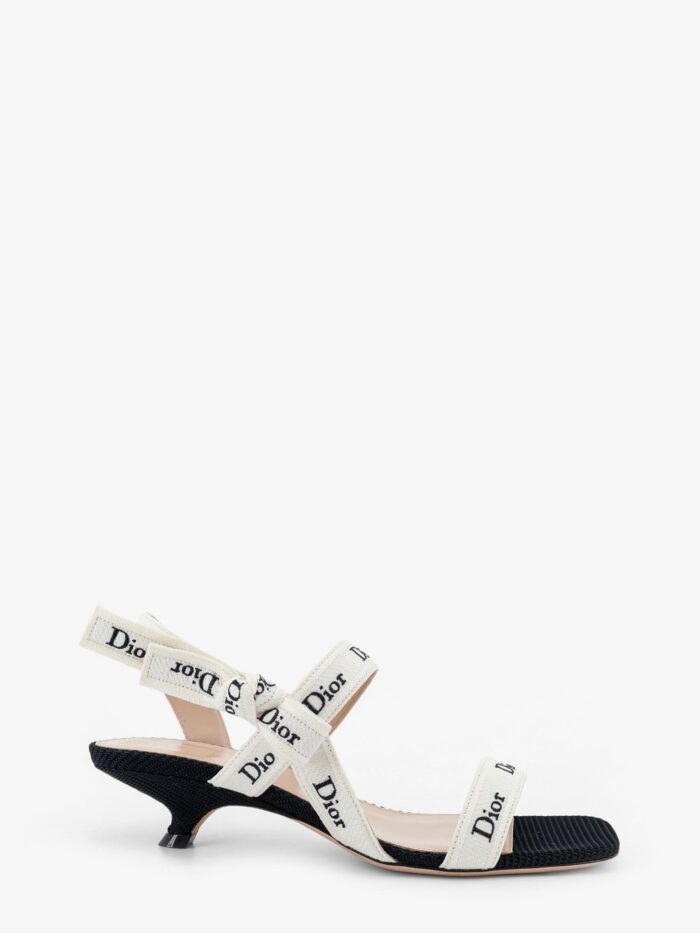 dior embroidered canvas j'adior sandals Dior Embroidered Canvas J'Adior Sandals