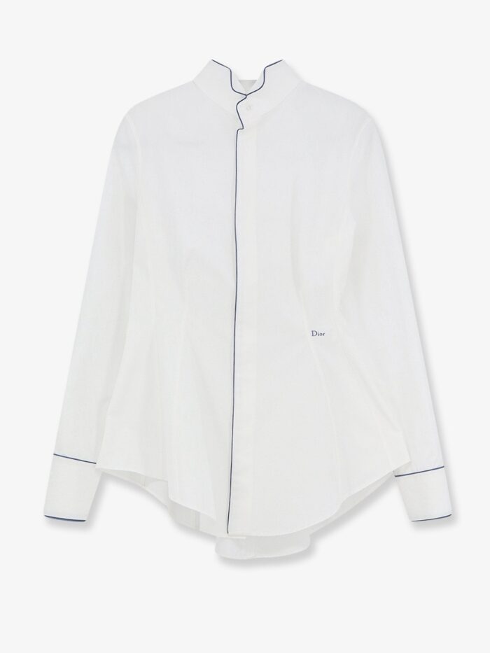 dior fitted cotton shirt Dior Fitted Cotton Shirt