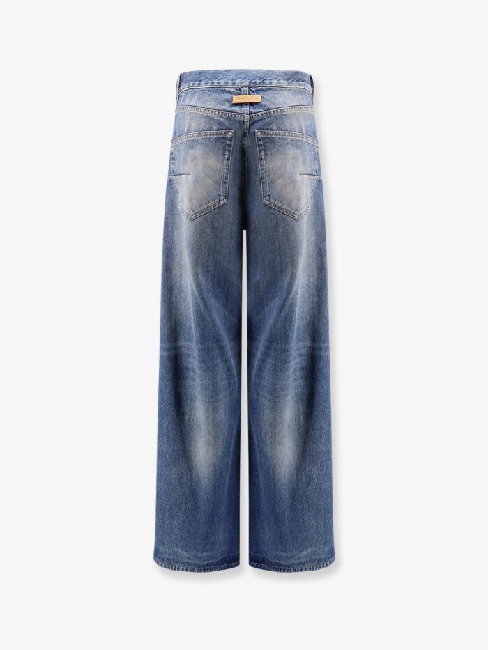 Dior Flared Jeans With Destroyed Effect