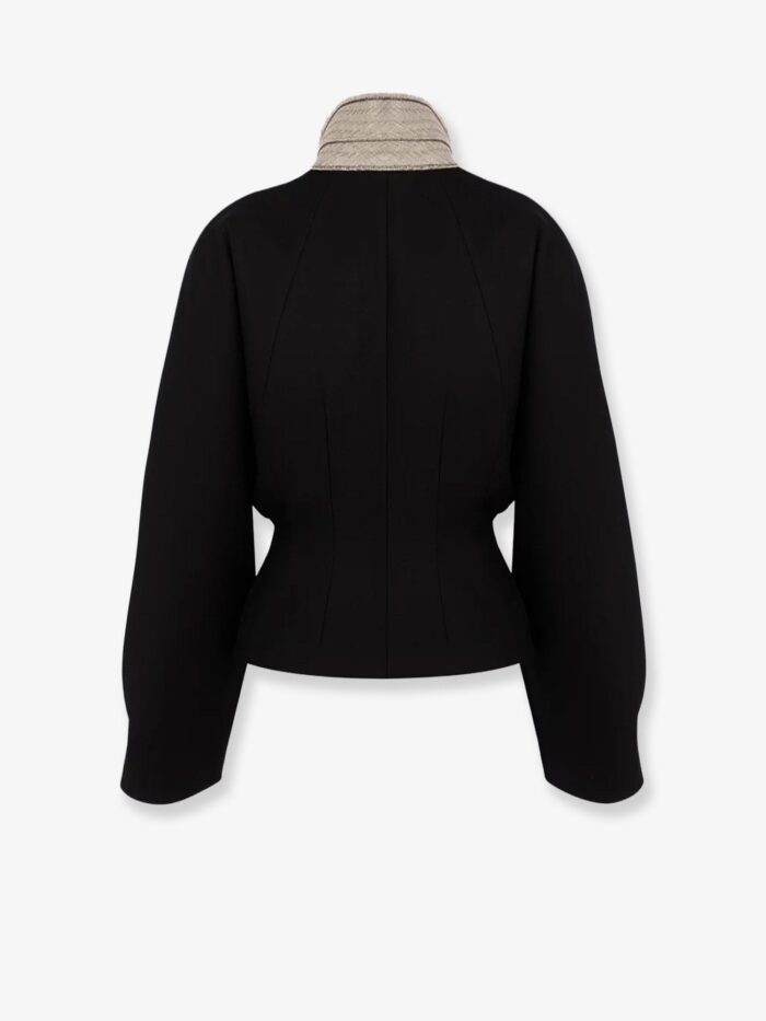Dior Grain De Poudre Virgin Wool And Silk Blazer