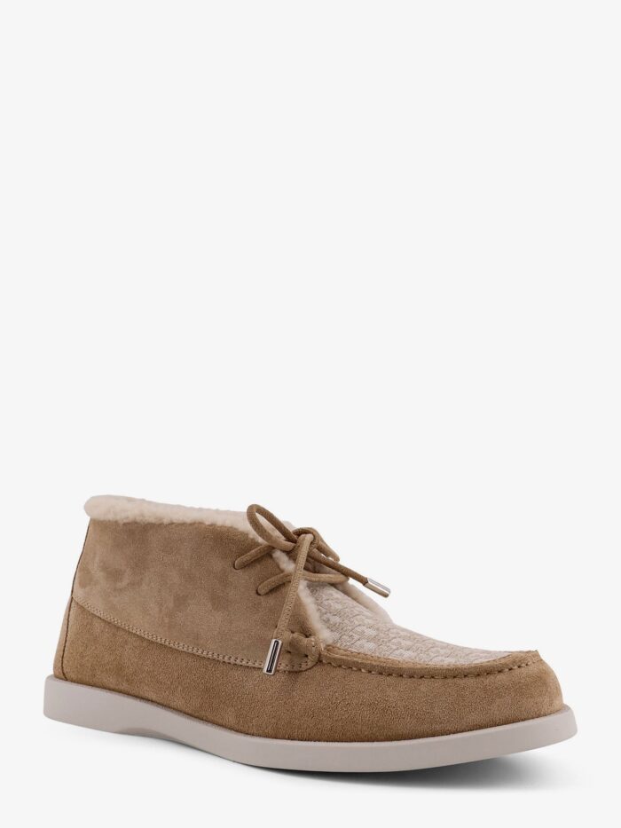 Dior Granville Suede Lace-up With Dior Oblique Logo