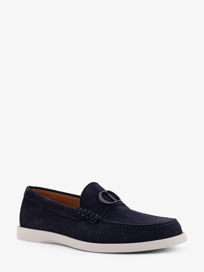 Dior Granville Suede Loafers With Iconic Monogram
