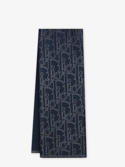 Dior Gravity Wool And Silk Scarf