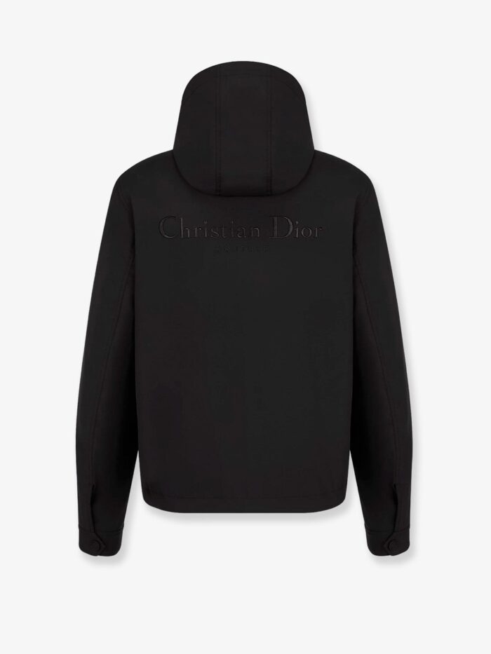 Dior Hooded Jacket With Iconic Embroidery