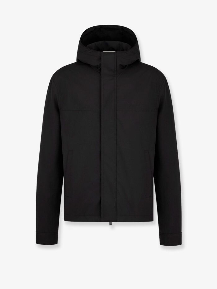 Dior Hooded Jacket With Iconic Embroidery