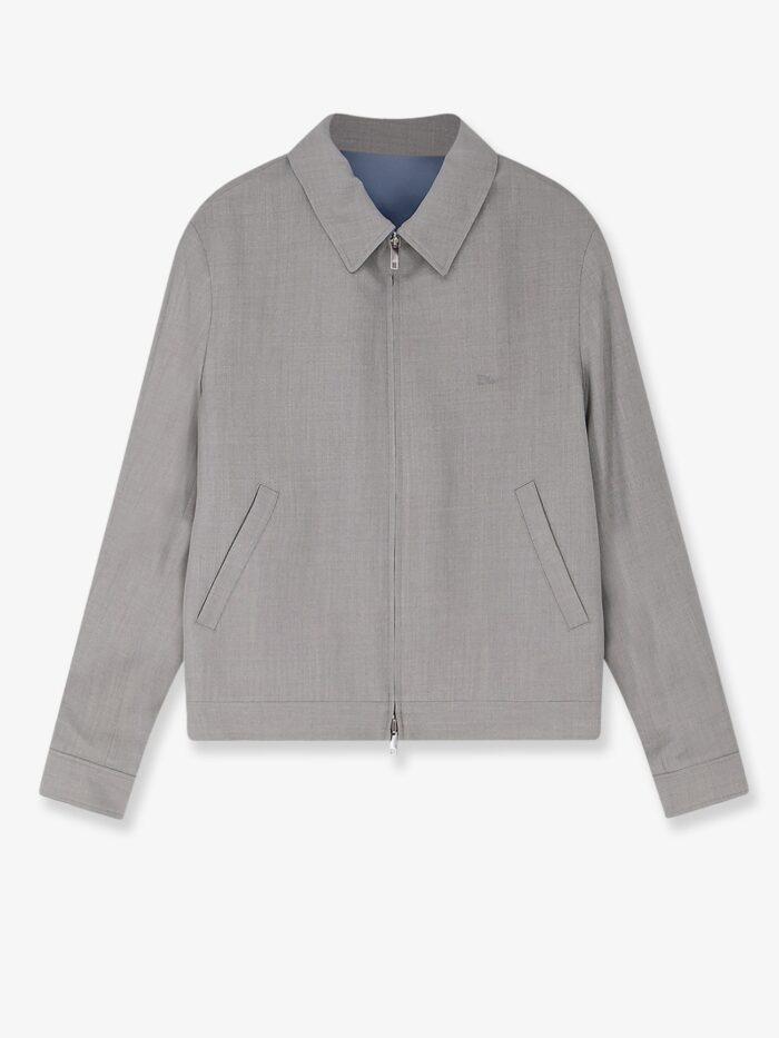 Dior Jacket With Book Cover Embroidery