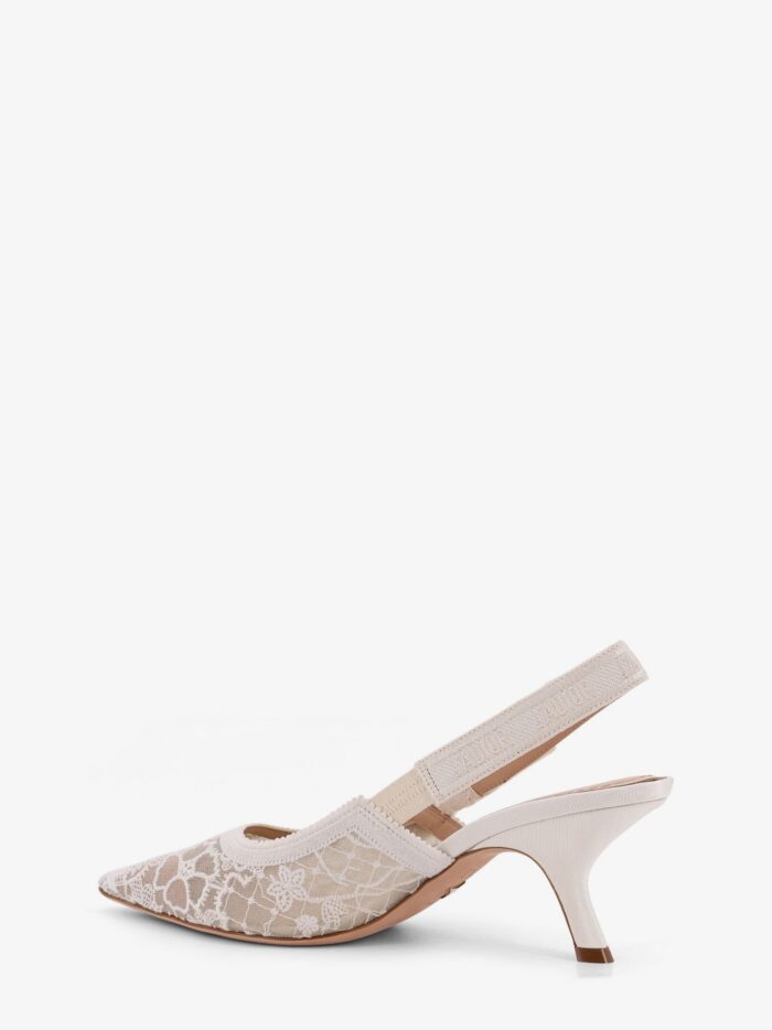 Dior J'adior Lace Pumps With Side Bow Detail