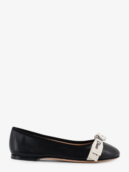 Dior J'Adior Leather Ballerinas