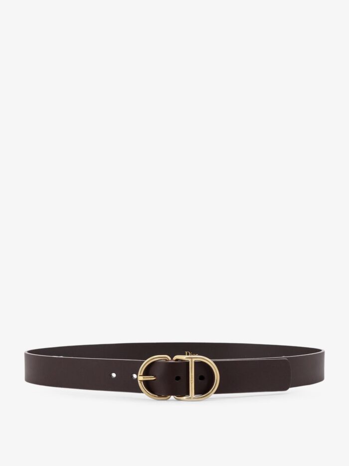 dior leather belt with cd buckle Dior Leather Belt With CD Buckle
