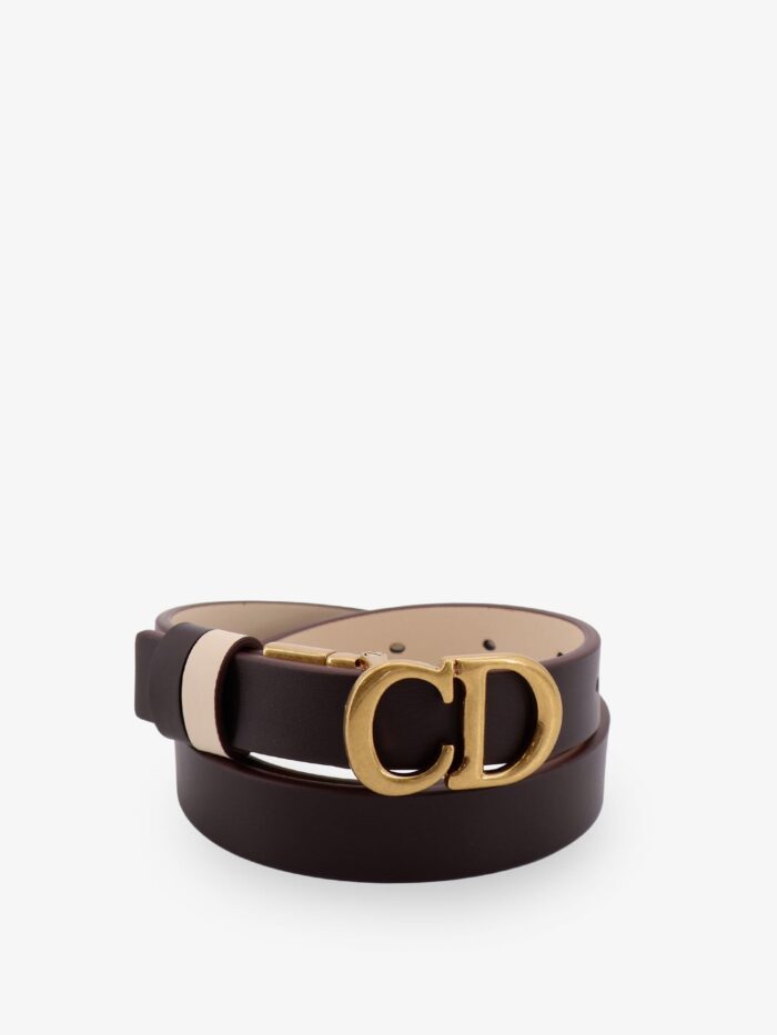 Dior Leather Saddle Belt