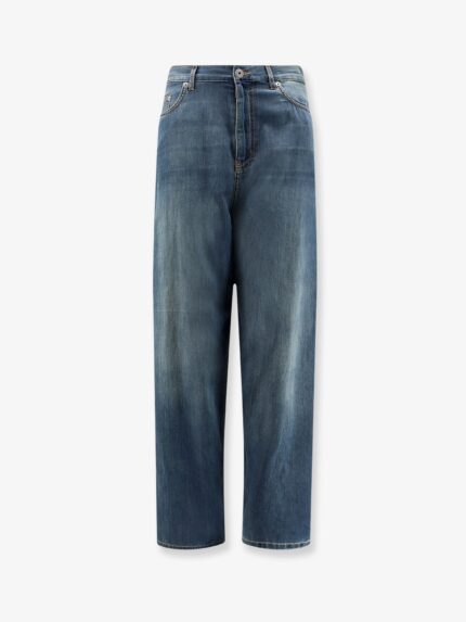 Dior Light Denim Jeans With Vintage Effect
