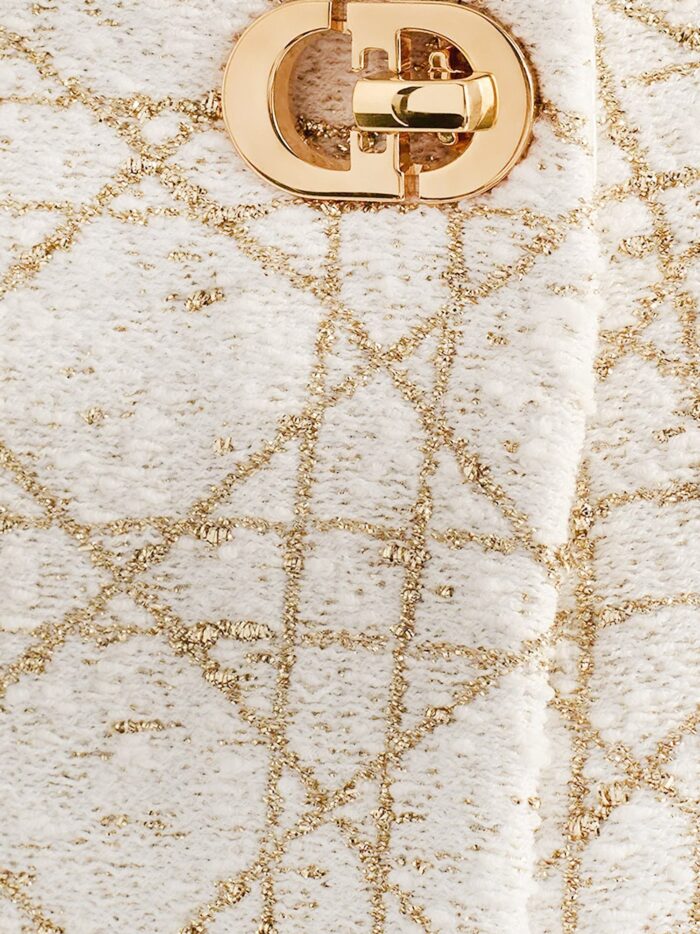 Dior Macrocannage Lurex Shorts/skirt