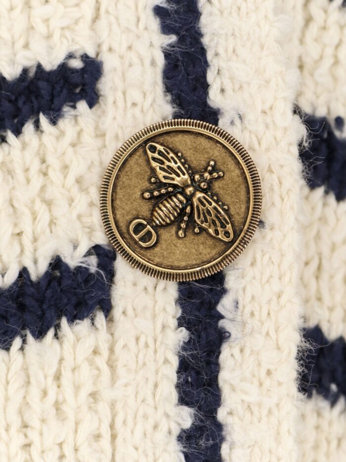 Dior Marinière Cotton Cardigan