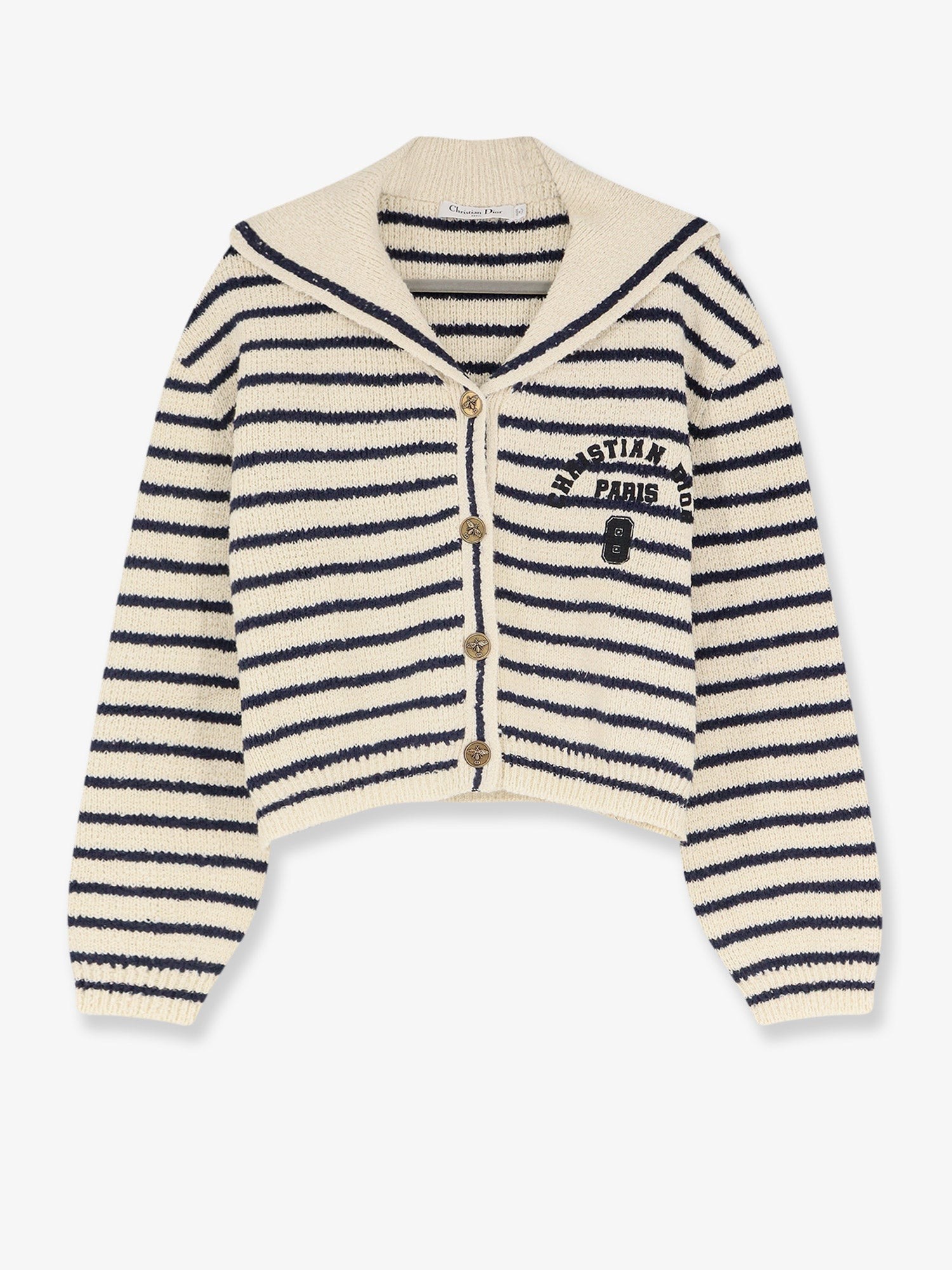 Dior Marinière Cotton Cardigan