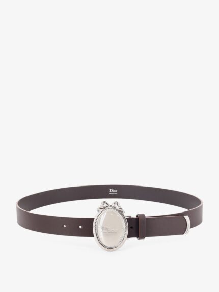 Dior Médaillon Leather Belt