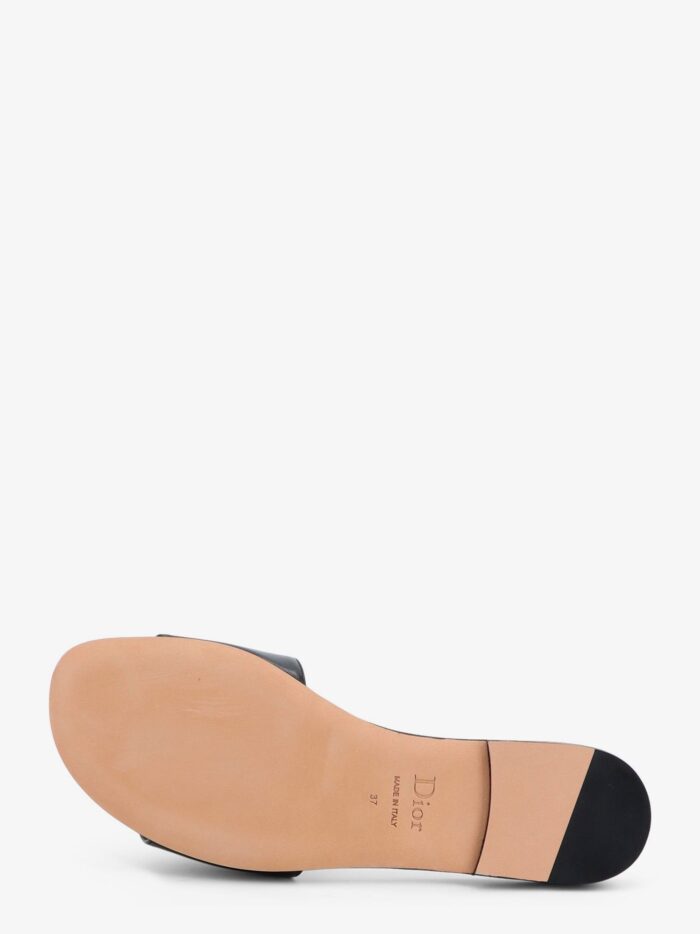 Dior Medaillon Leather Sandals
