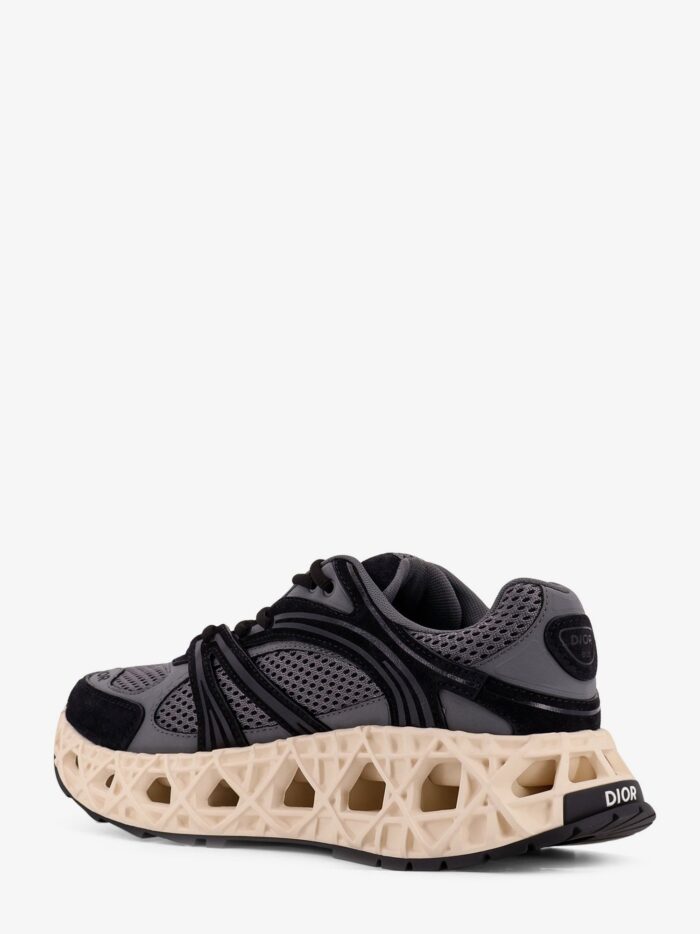 Dior Mesh Sneakers With Suede Inserts