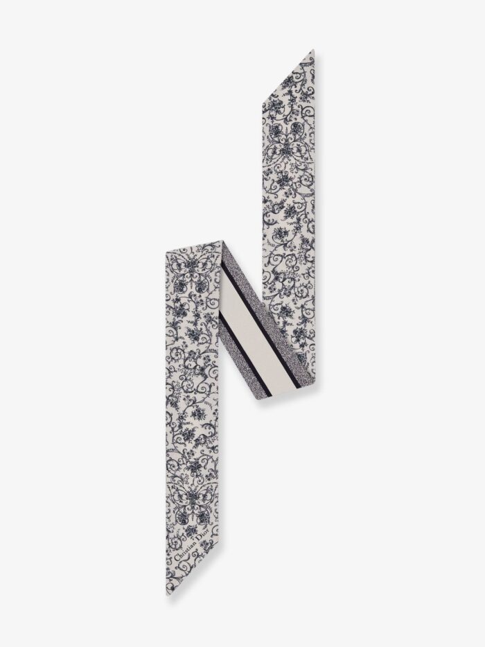 dior mitzah dioresque butterfly silk bandeau Dior Mitzah Dioresque Butterfly Silk Bandeau