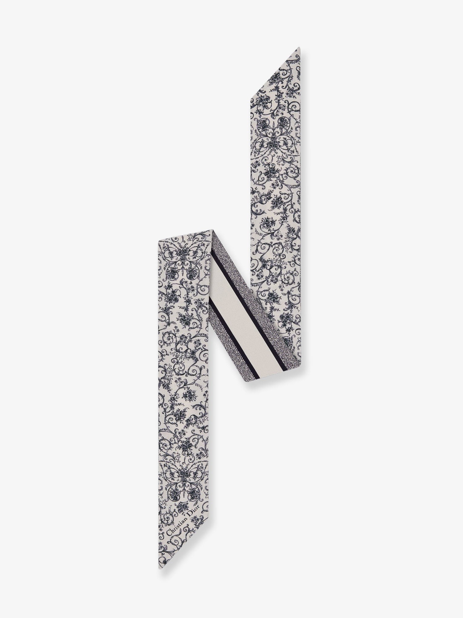 Dior Mitzah Dioresque Butterfly Silk Bandeau