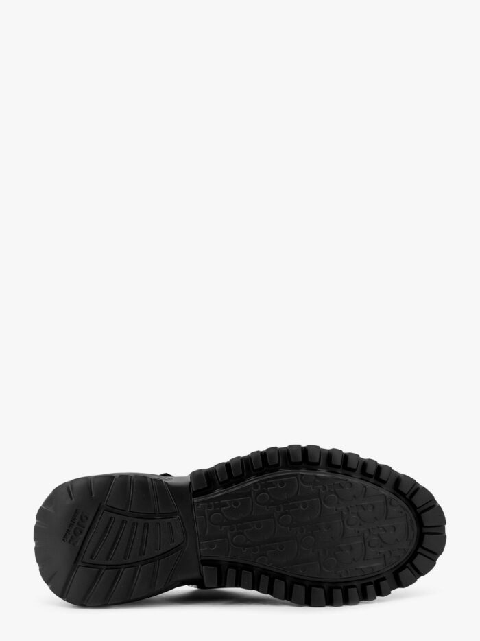 Dior Mocassino Derby In Pelle Con Fibbia In Alluminio Con Dettaglio Logo
