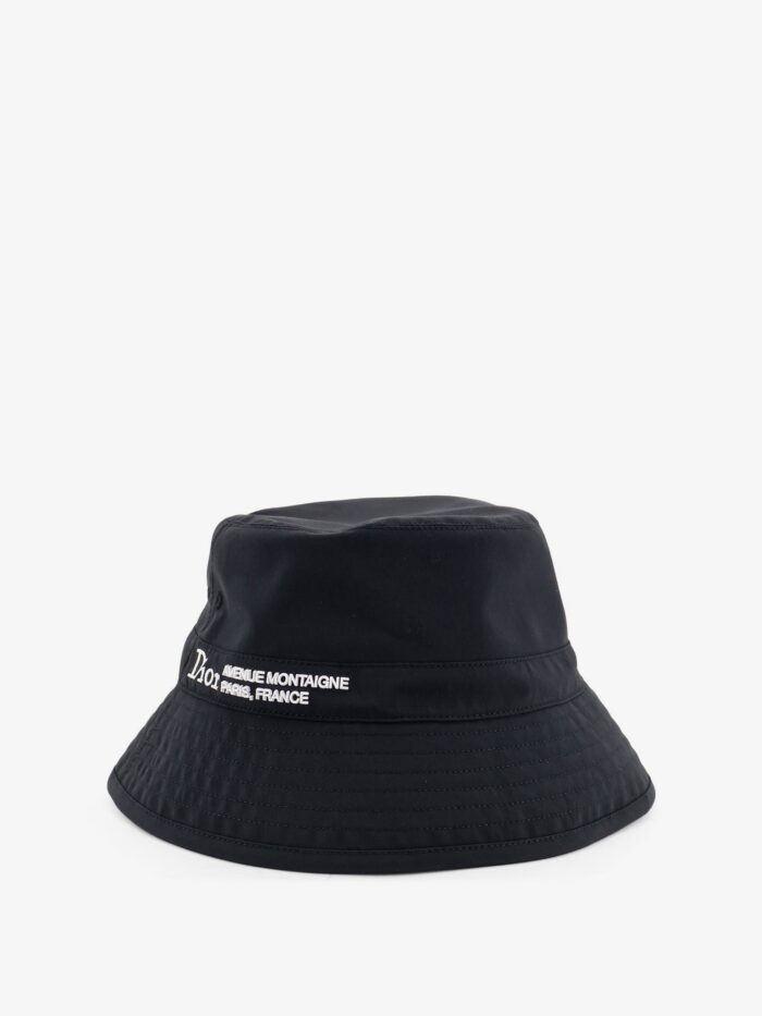 Dior Montaigne Cloche Hat In Technical Fabric
