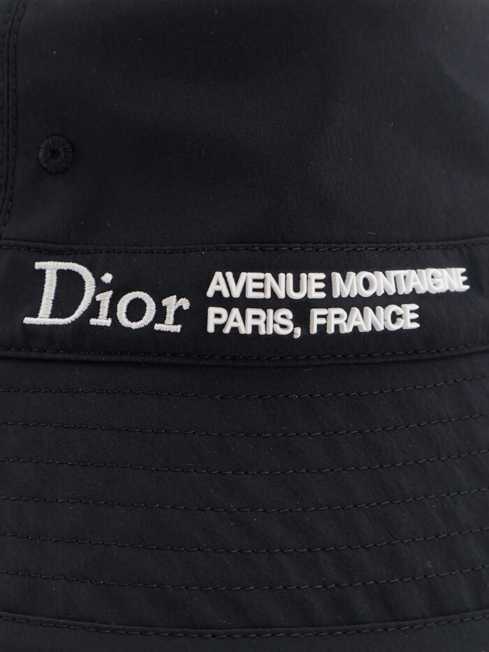 Dior Montaigne Cloche Hat In Technical Fabric