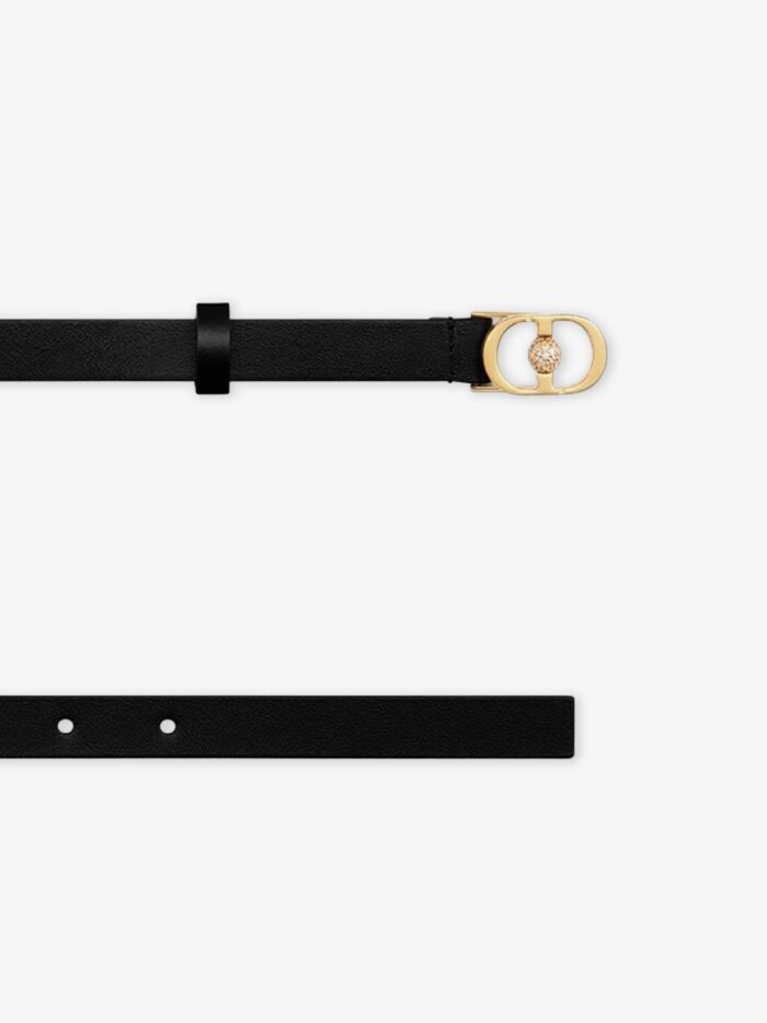 Dior Montaigne Jolie Leather Belt