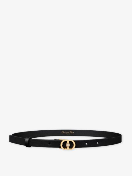 Dior Montaigne Jolie Leather Belt