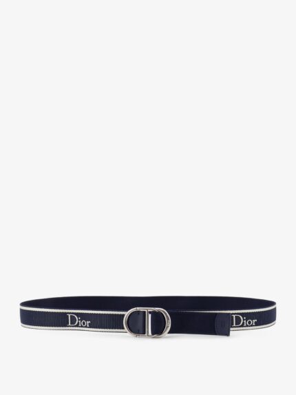 Dior Nylon Belt With Embroidered Logo