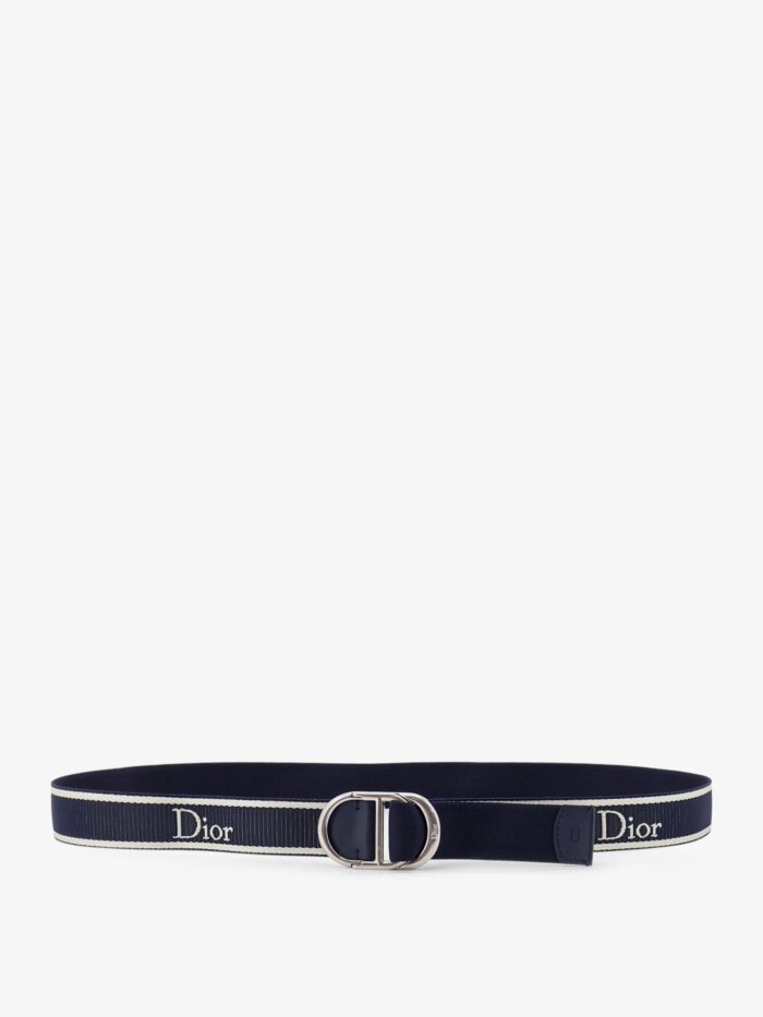 Dior Nylon Belt With Embroidered Logo